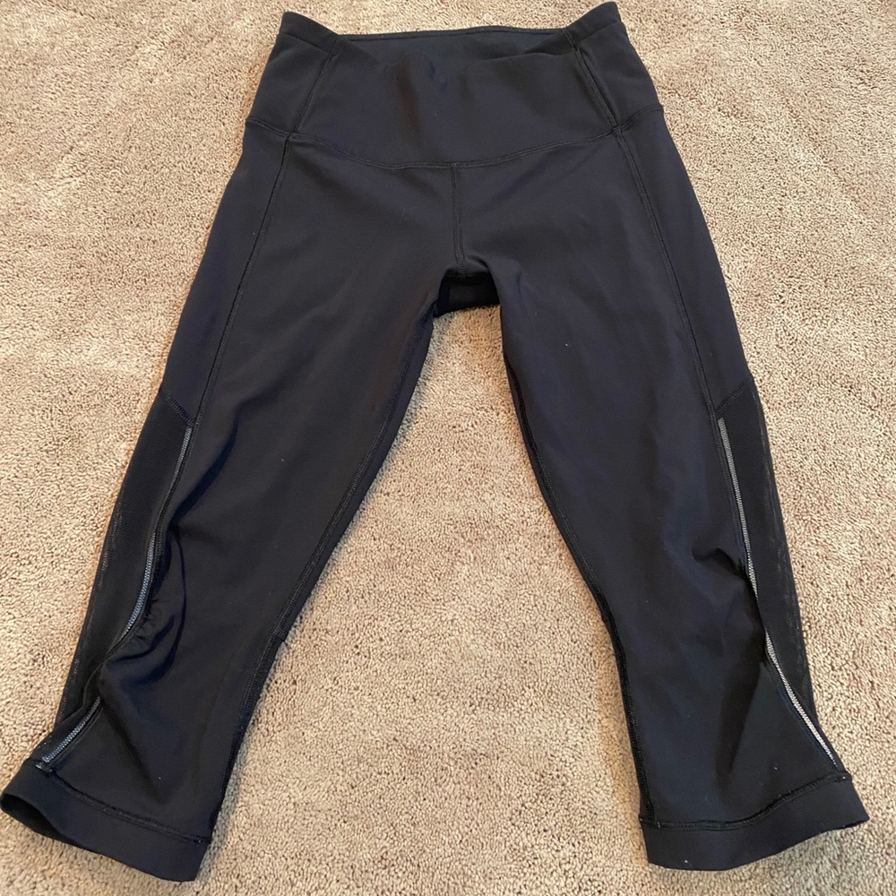 Lululemon high rise crop leggings